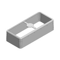 Masach TECH EMI/RFI-Abschirmung Frame voor afschermbehuizing 1 stuk(s) - thumbnail