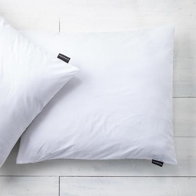 2 PACK: Kussenslopen Percale Katoen Wit Effen 60x70 Cm Ademend Presence - Dekbed-Discounter.nl
