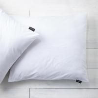 2 PACK: Kussenslopen Percale Katoen Wit Effen 60x70 Cm Ademend Presence - Dekbed-Discounter.nl