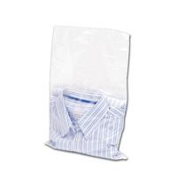 Zak | Vlakke zak | LDPE | 20x37cm | transparant | 1000 stuks