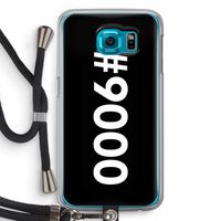 #9000: Samsung Galaxy S6 Transparant Hoesje met koord