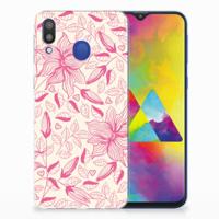 Samsung Galaxy M20 (Power) | TPU Case | Pink Flowers