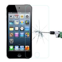 0 26 mm Ultra-thin transparante volledige Screeen explosieveilige getemperd glas Film voor iPod touch 5 & touch 6