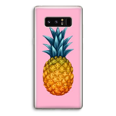 Grote ananas: Samsung Galaxy Note 8 Transparant Hoesje
