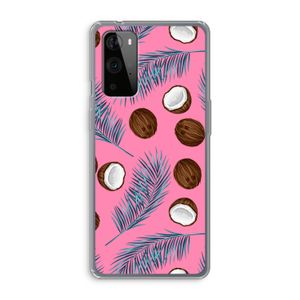 Kokosnoot roze: OnePlus 9 Pro Transparant Hoesje