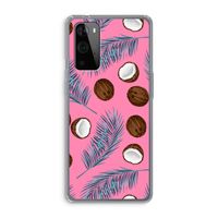 Kokosnoot roze: OnePlus 9 Pro Transparant Hoesje
