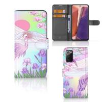 Samsung Galaxy Note 20 | Telefoonhoesje | Met pasjeshouder | Bird