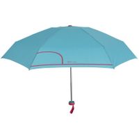 paraplu dames 90 cm microvezel lichtblauw - thumbnail