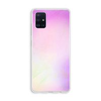 Flow mist pastel: Galaxy A51 4G Transparant Hoesje