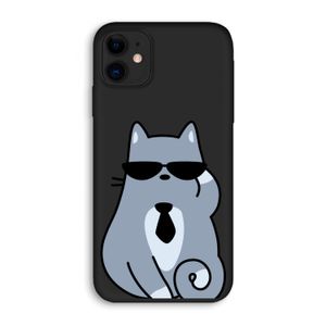 Cool cat: iPhone 11 Biologisch afbreekbaar hoesje