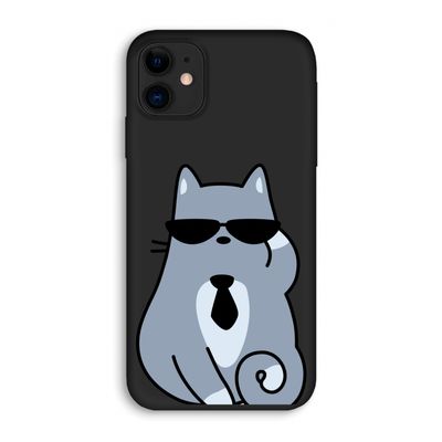 Cool cat: iPhone 11 Biologisch afbreekbaar hoesje