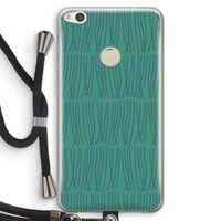 Swirls: Huawei Ascend P8 Lite (2017) Transparant Hoesje met koord