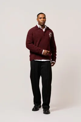 Equalité Boucle Polo Heren Donkerrood - Maat XL - Kleur: Donkerrood | Soccerfanshop