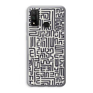 Moroccan Print: Huawei P Smart (2020) Transparant Hoesje