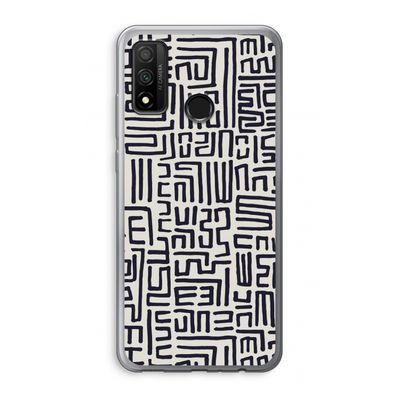 Moroccan Print: Huawei P Smart (2020) Transparant Hoesje