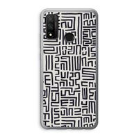 Moroccan Print: Huawei P Smart (2020) Transparant Hoesje Moroccan Print: Huawei P Smart (2020) Transparant Hoesje