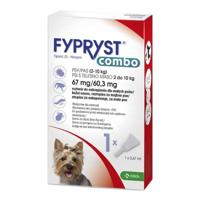 FYPRYST 67/60,3mg S (2-10kg) - druppels tegen vlooien en teken voor honden - 1x0,67ml