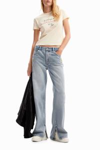 Wide Leg Jeans Smiley® - BLUE - 44