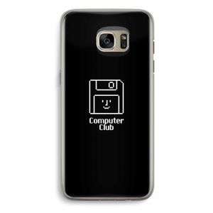 Hello: Samsung Galaxy S7 Edge Transparant Hoesje