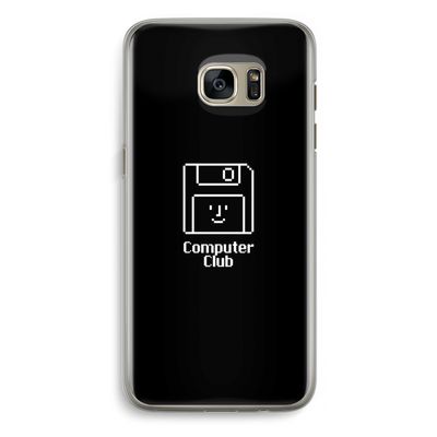 Hello: Samsung Galaxy S7 Edge Transparant Hoesje