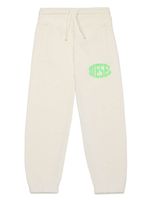 Diesel Kids pantalon de jogging en coton à logo imprimé - Blanc