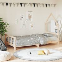 Kinderbedframe 90x190 cm massief grenenhout - thumbnail