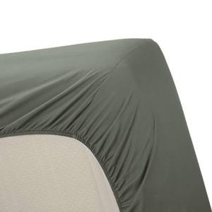 Ambiante Cotton Uni Hoeslaken 180 x 210/220 cm - Groen