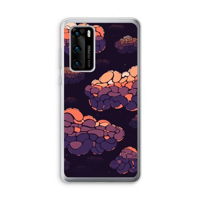 Patroon Wolken: Huawei P40 Transparant Hoesje