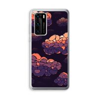 Patroon Wolken: Huawei P40 Transparant Hoesje