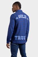 In Gold We Trust The Clash Overhemd Heren Donkerblauw - Maat S - Kleur: Blauw | Soccerfanshop - thumbnail