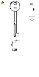 Silca Stersleutel ijzer XZ2B