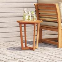 Tuinbijzettafel rond Ø55x60 cm massief acaciahout