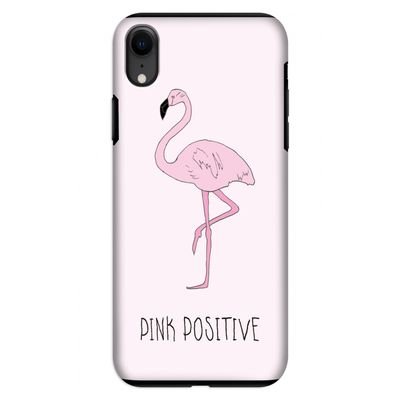 Pink positive: iPhone XR Tough Case