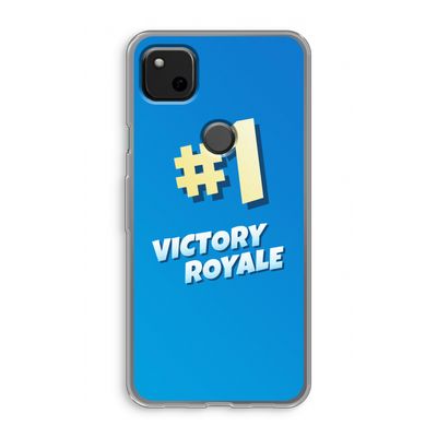 Victory Royale: Google Pixel 4a Transparant Hoesje