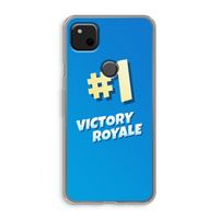 Victory Royale: Google Pixel 4a Transparant Hoesje