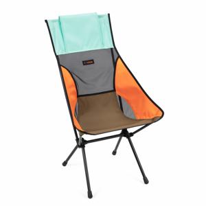 Helinox Sunset Chair Campingstoel 4 poot/poten Zwart, Blauw, Grijs, Muntkleur, Oranje