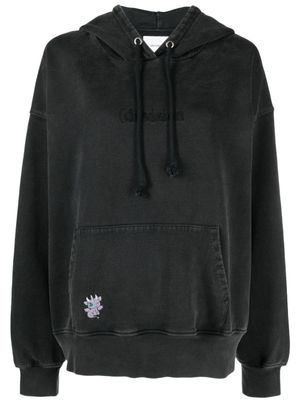 (di)vision hoodie en coton à logo brodé - Noir