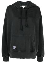 (di)vision hoodie en coton à logo brodé - Noir
