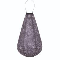 Drop 28 Topaze Mauve Purple Solar lampion - Lumiz