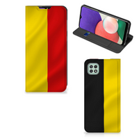 Samsung Galaxy A22 5G Standcase Belgische Vlag - thumbnail