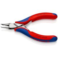 Knipex 64 62 120 64 62 120 Elektronica en fijnmechanica Schuine snijtang Met facet 120 mm - thumbnail