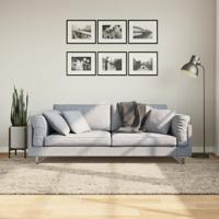 VidaXL Vloerkleed istan hoogpolig glanzend 160x230 cm beige