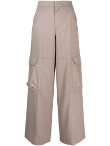 GCDS pantalon ample à poches cargo - Gris