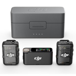 DJI Mic 2 (2x transmitter + 1x receiver + charging case)