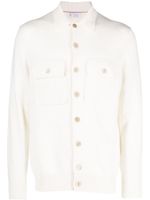 Brunello Cucinelli cardigan en maille fine - Blanc