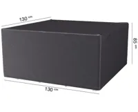 AeroCover tuintafelsethoes 130x130x85cm