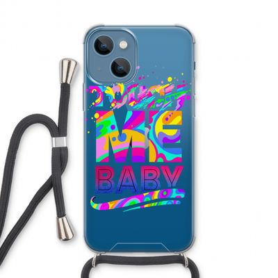 Touch Me: iPhone 13 Transparant Hoesje met koord