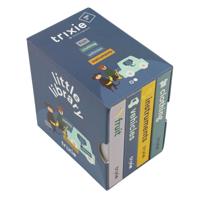 Trixie kleine bibliotheek - kleding, fruit, voertuigen, instrumenten