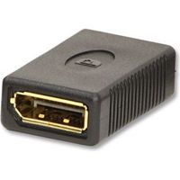 Lindy 41020 tussenstuk voor kabels DisplayPort Zwart - thumbnail