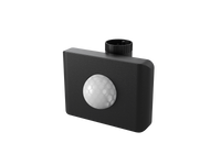 LED floodlight bewegingsmelder sensor voor floodlight Eco 10 tot 50W kleur zwart